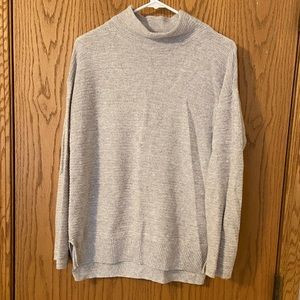 Tan Mockneck Sweater